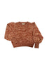 Roni Sweater in Rust Melange on white background