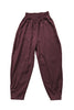 Cadence Pant in Burgundy on white background