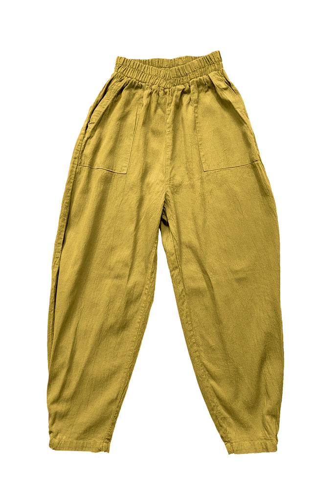 Cadence Pant in Dijon on white background