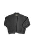Maeva Cardigan in Charcoal on white background