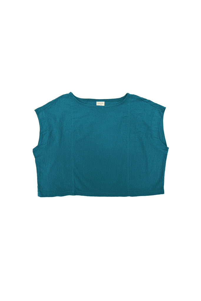 Jones Top in Ocean on white background