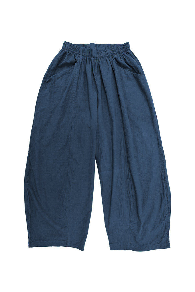 Blue pants on a white background