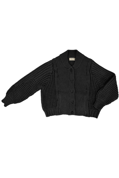 ★SCULPTOR★ My Go To Cardigan Black SC25S222BK Sara Cardigan– Curator SF