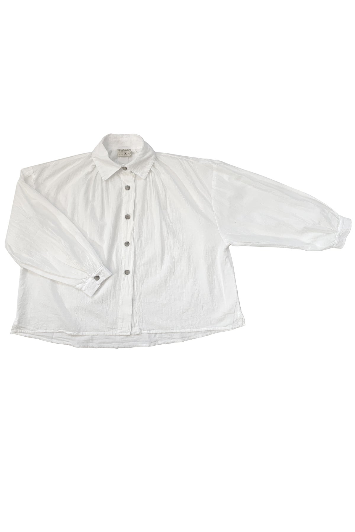The Poet Blouse Cropped | Curator SF | Responsibly Made Clothing